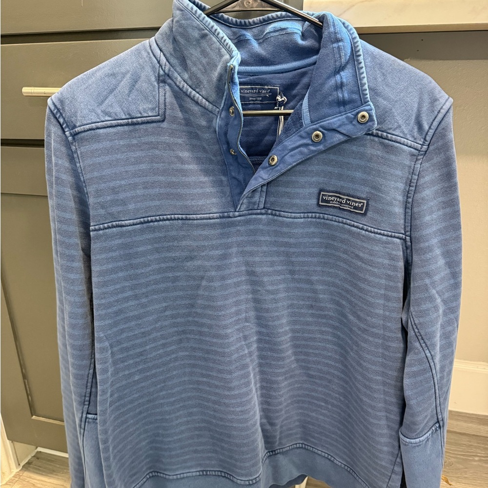 Vineyard Vines Blue Striped Pullover